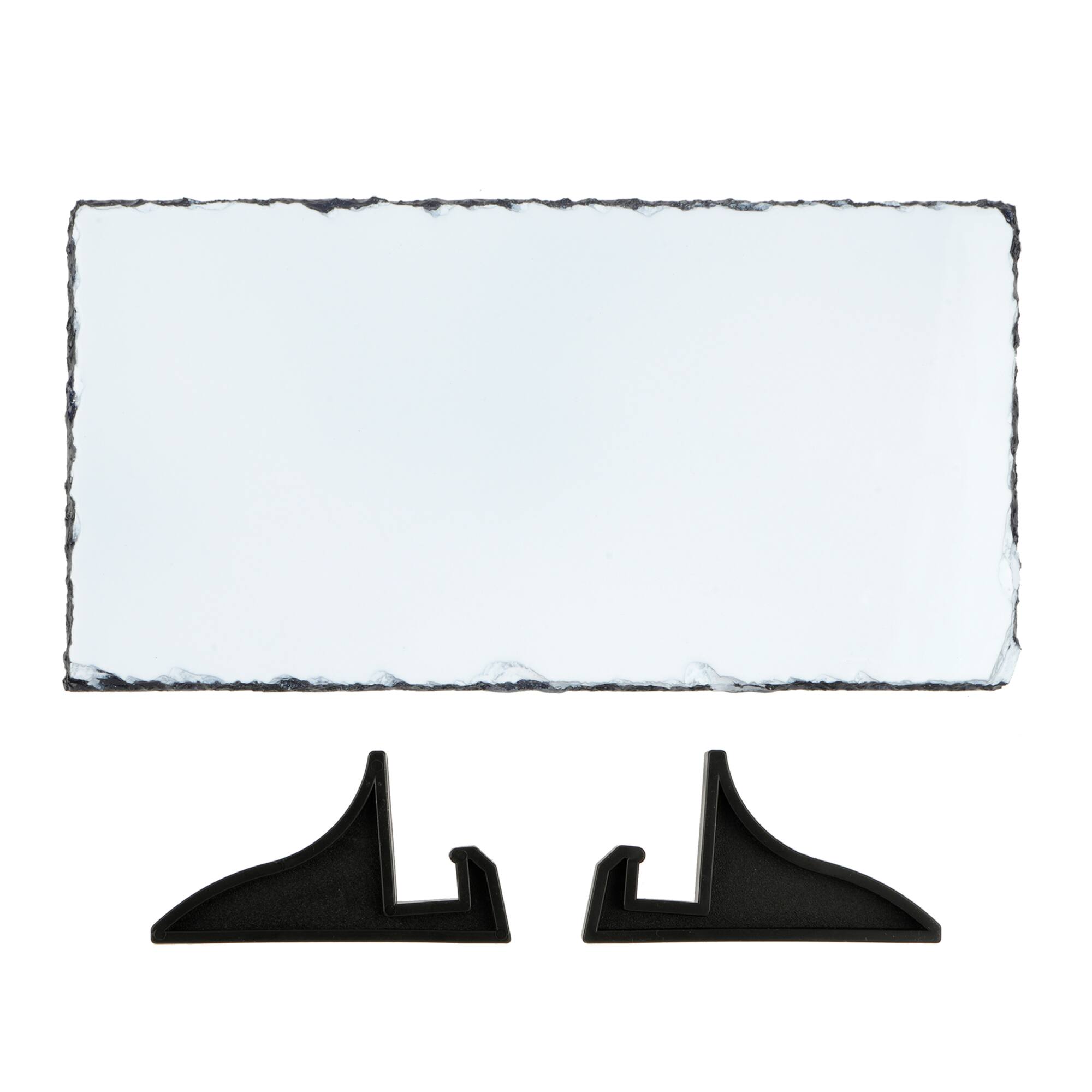 12 Pack: Sublimation Rectangular Slate Blank by Make Market®